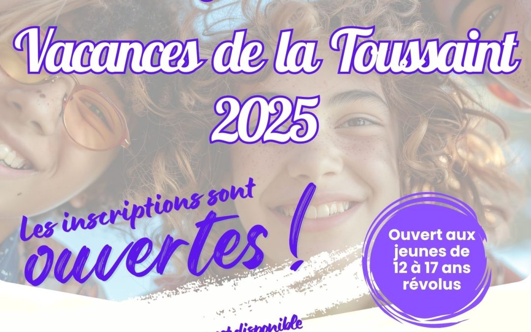 Vacances de la Toussaint – Secteur Jeunes de la CCPH