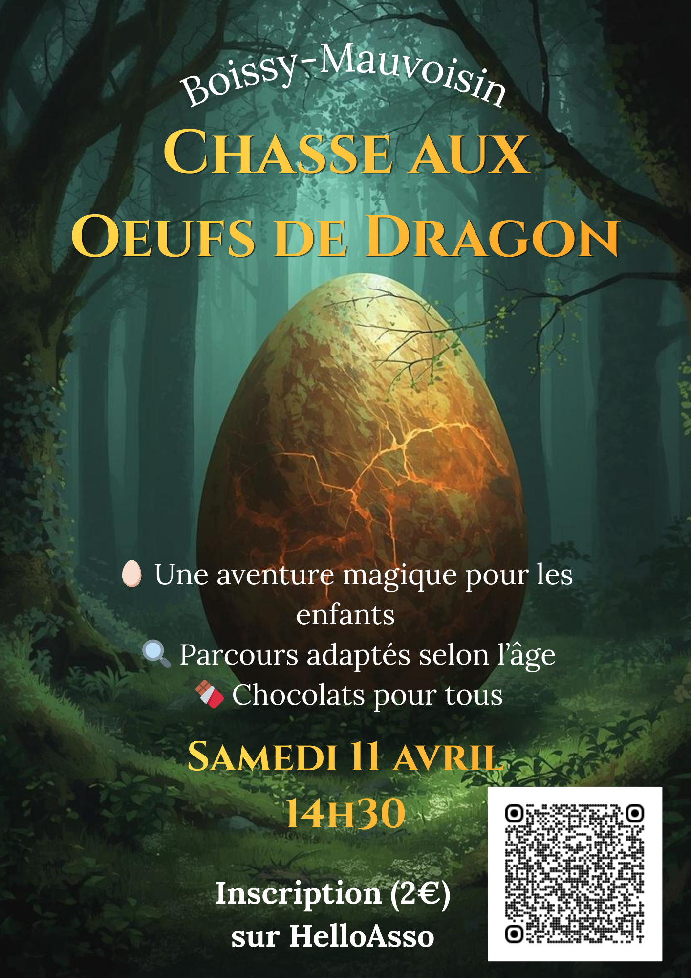 Boissy-Mauvoisin – CHASSE AUX OEUFS DE DRAGON
