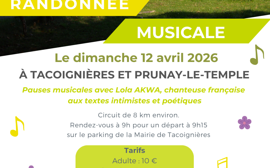 Tacoignières – RANDONNEE MUSICALE