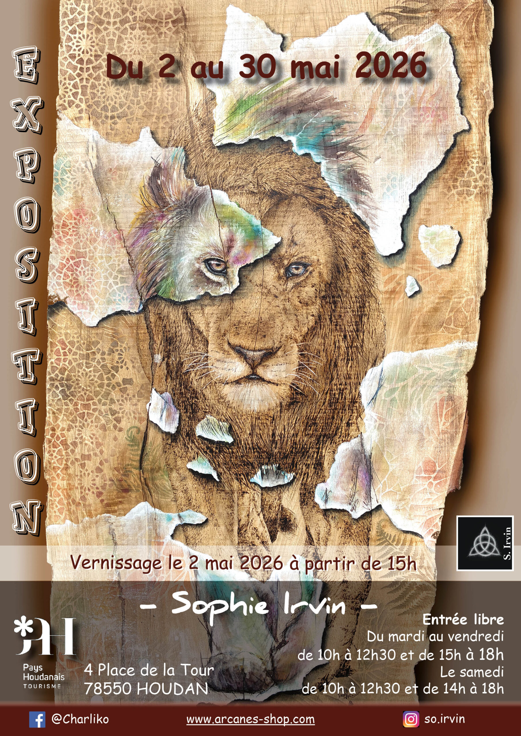 Office de Tourisme du Pays Houdanais – Exposition du mois MAI