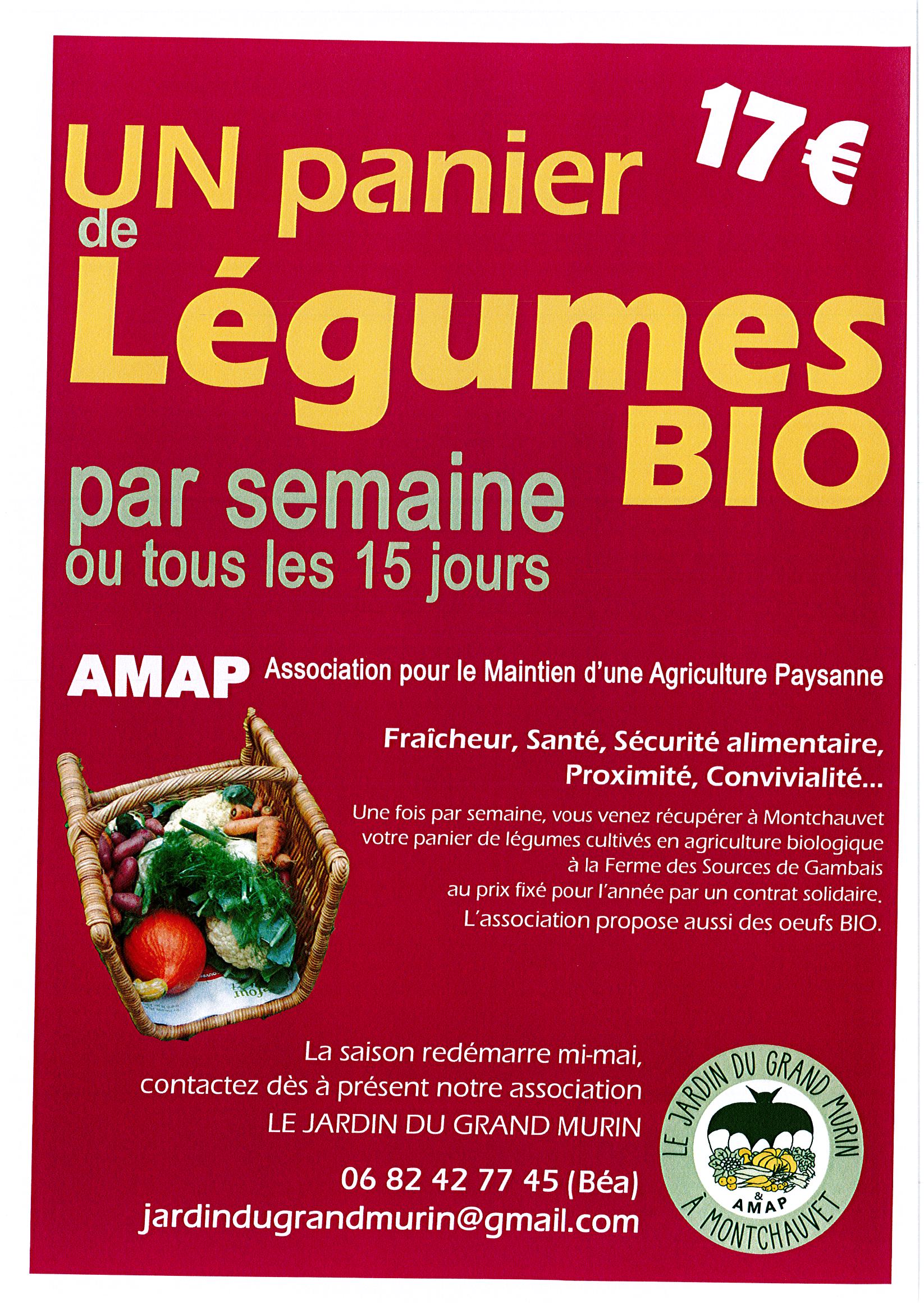 MONTCHAUVET – AMAP