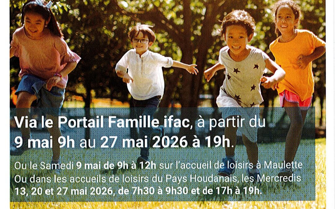 Accueil de Loisirs du Pays Houdanais – Eté 2026