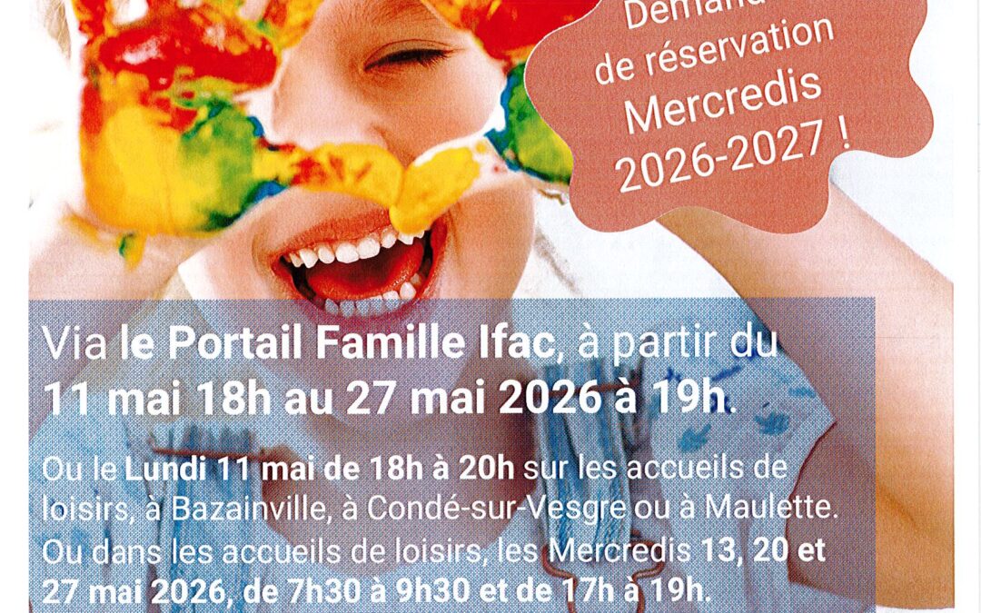Accueil de Loisirs du Pays Houdanais – Mercredi 2026-2027