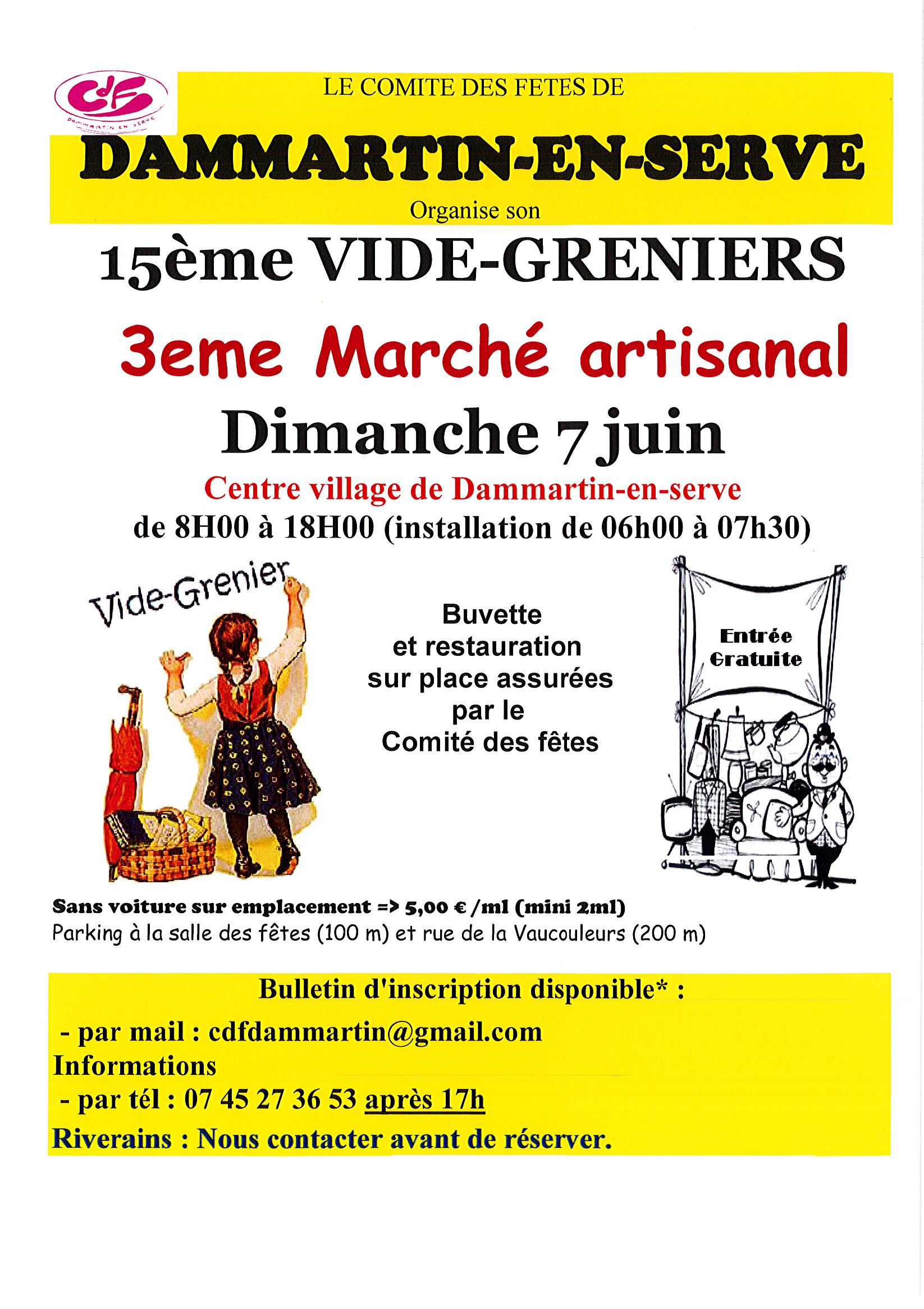 Vide-greniers et marché artisanal