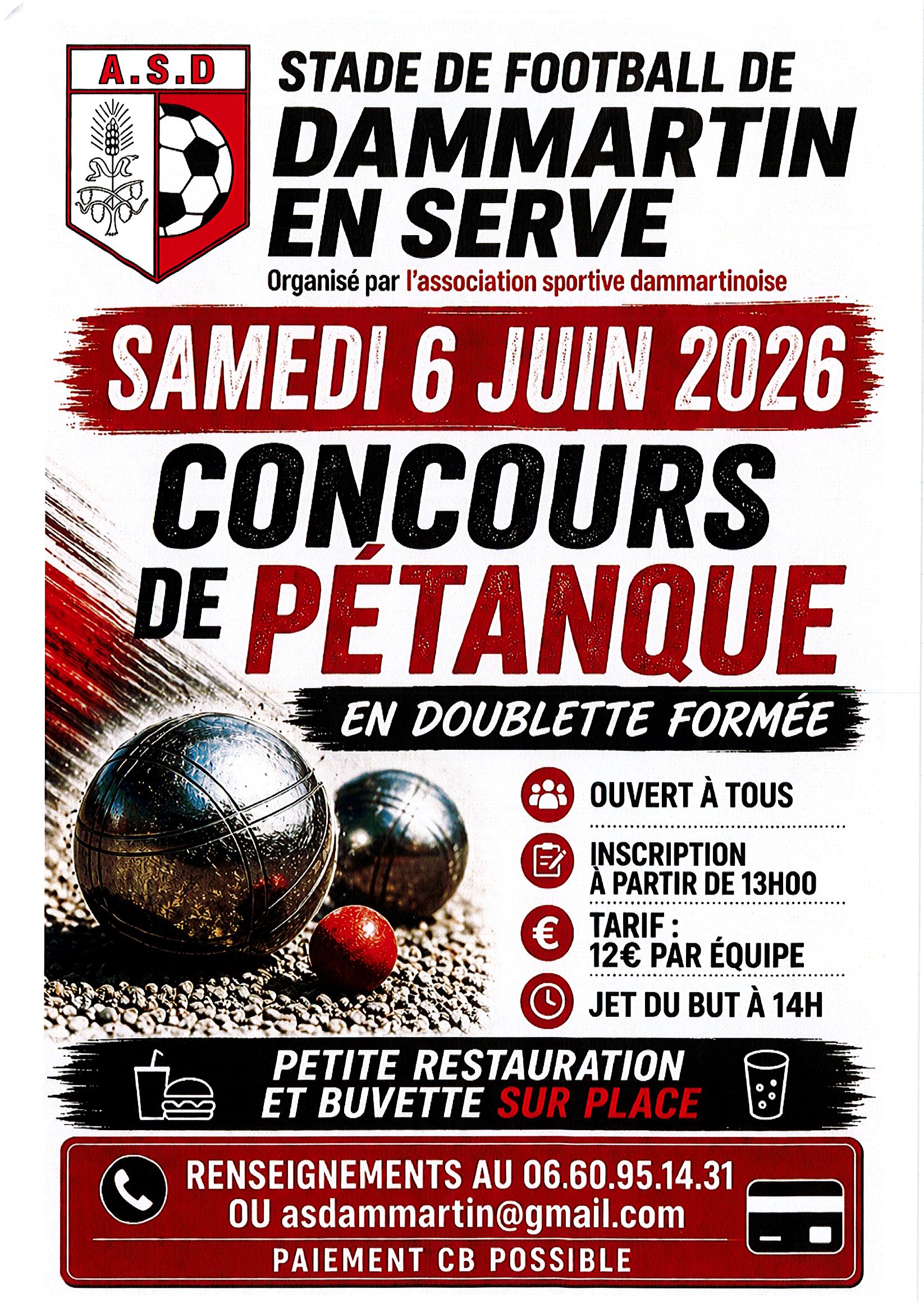 Concours de pétanque