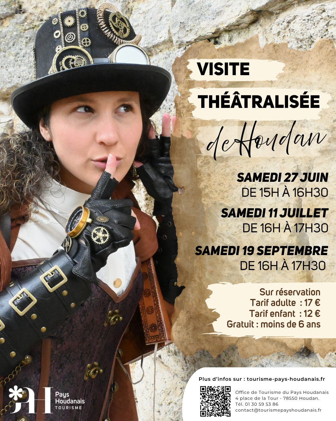 Houdan – visite théâtralisée