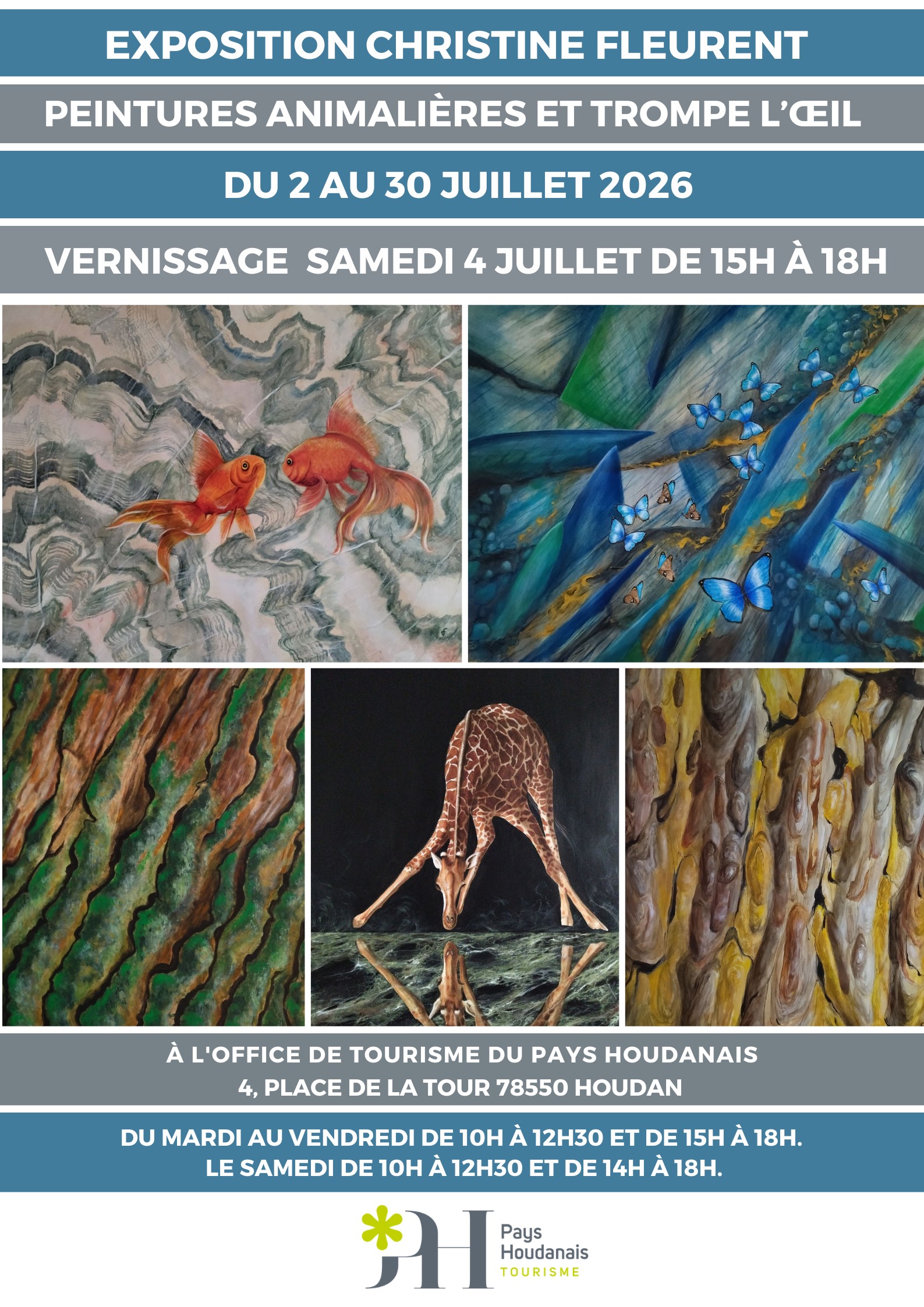 Office de Tourisme du Pays Houdanais – Exposition du mois JUILLET