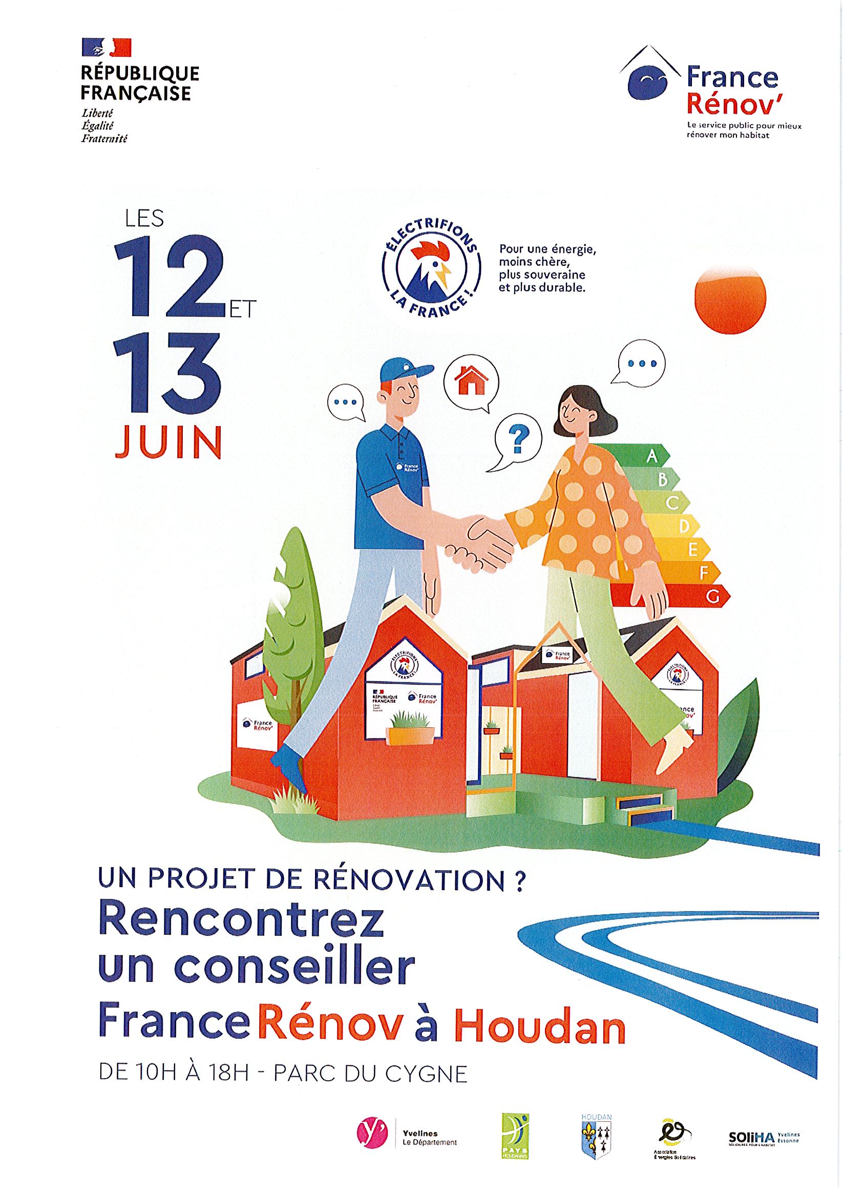 Houdan – Rencontrez un conseiller France Rénov