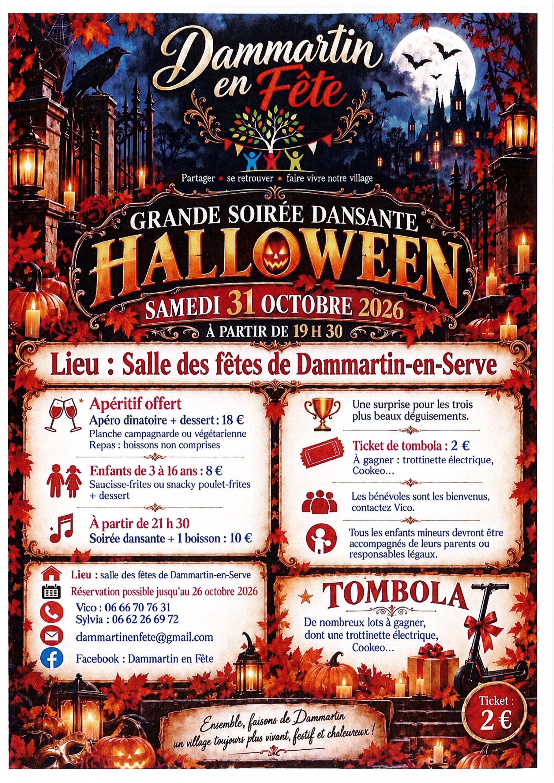 Dammartin en Fête – Soirée dansante Halloween