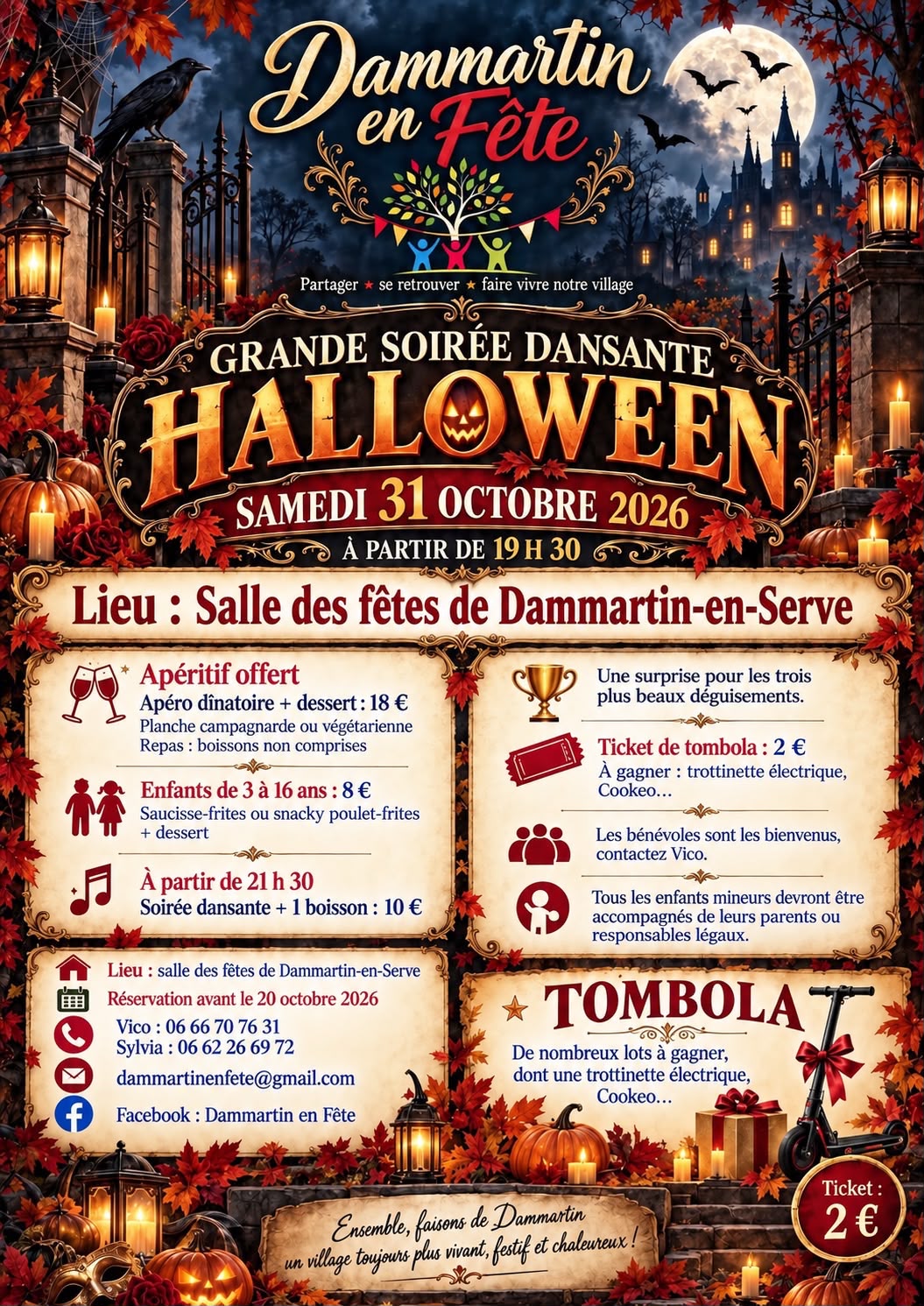 Dammartin en Fête – Soirée dansante Halloween